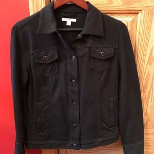 Isaac Mizrahi black jacket size small